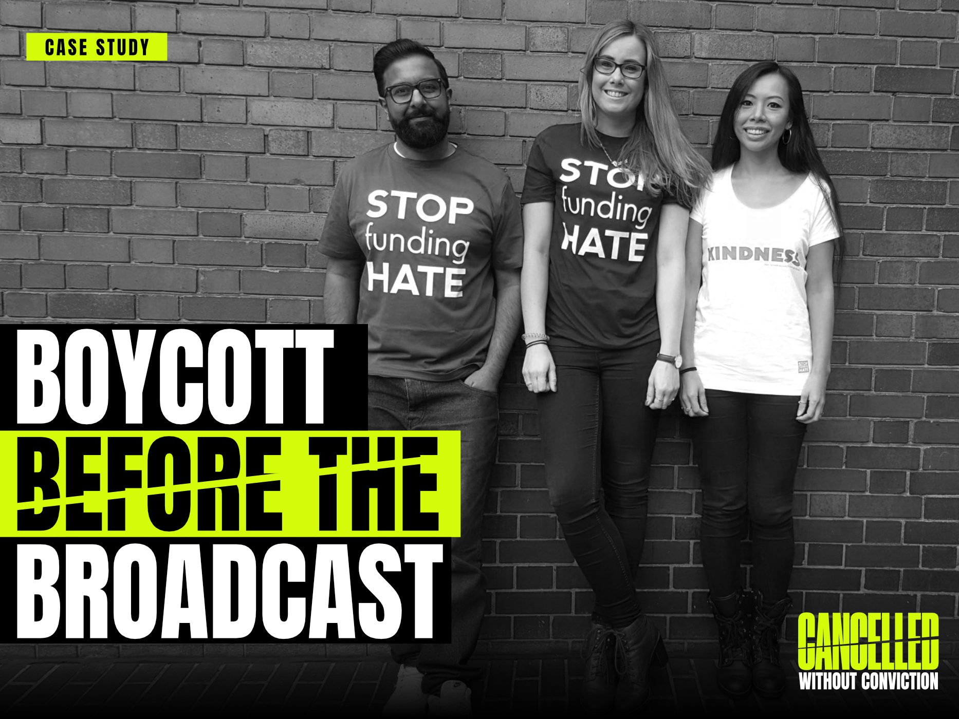 THE BOYCOTT BEFORE THE BROADCAST